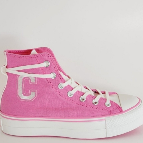 ⚫️  Converse Chuck Taylor All Star Lift  Retro Varsity Shoes Women - Picture 7 of 15